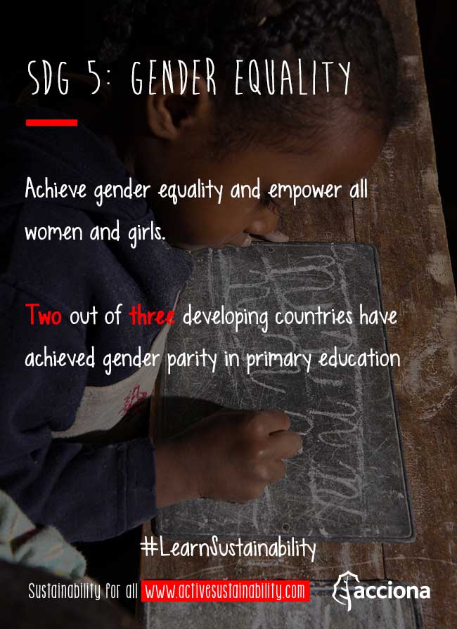 #LearnSustainability: SDG 5