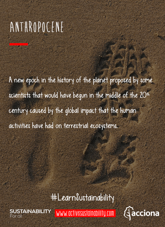#LearnSustainability: Anthropocene