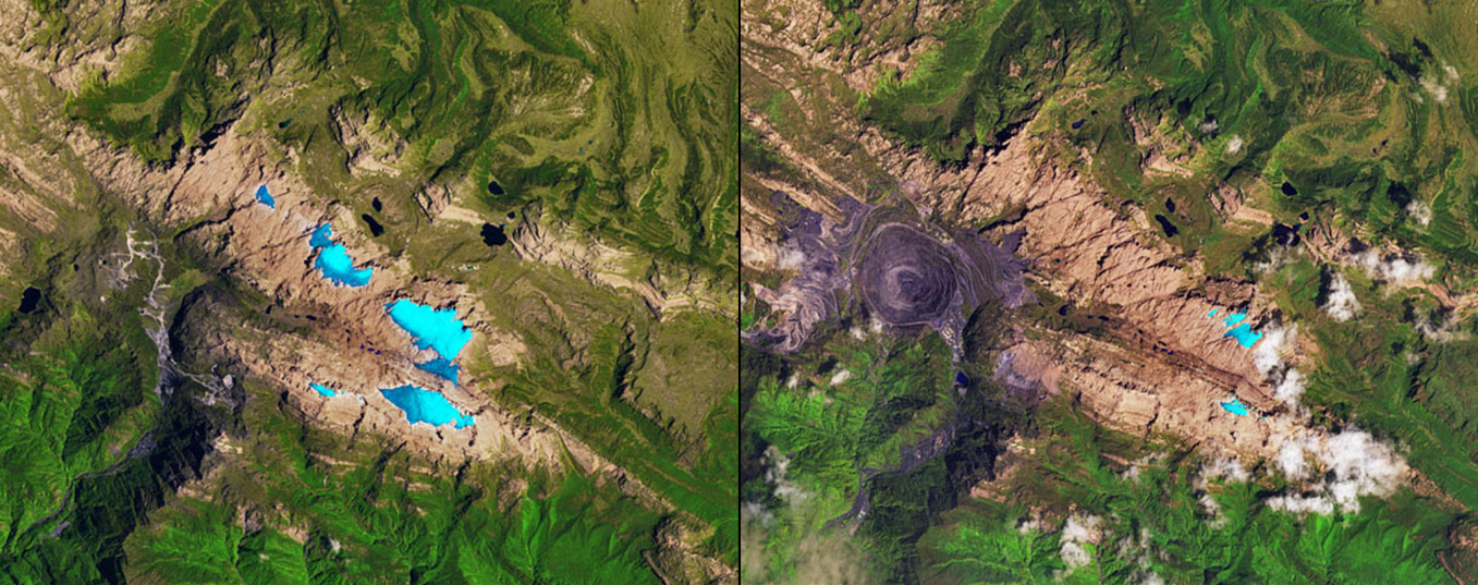 What was the planet like a decade ago? The Earth's #10yearschallenge