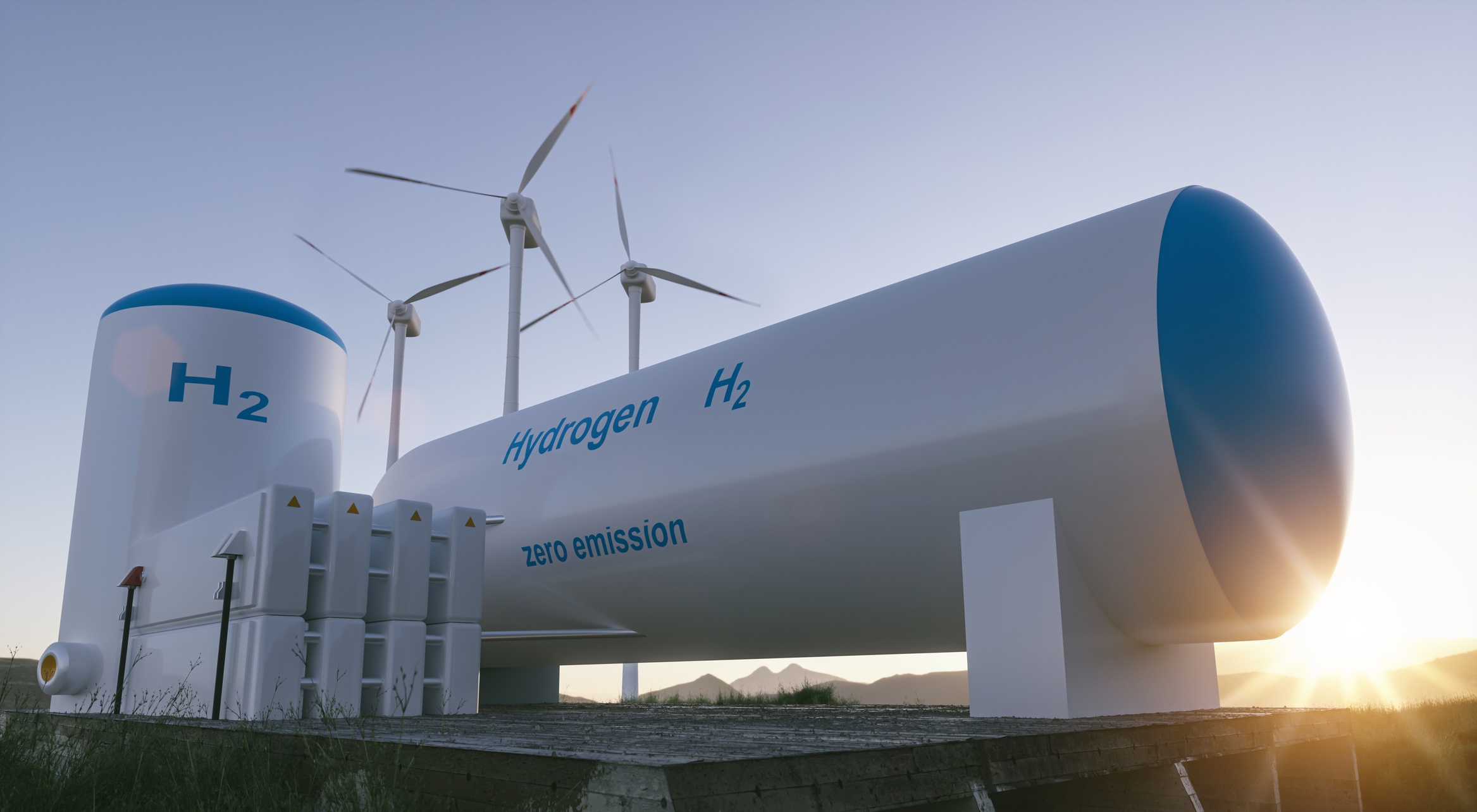 What is green hydrogen used for?